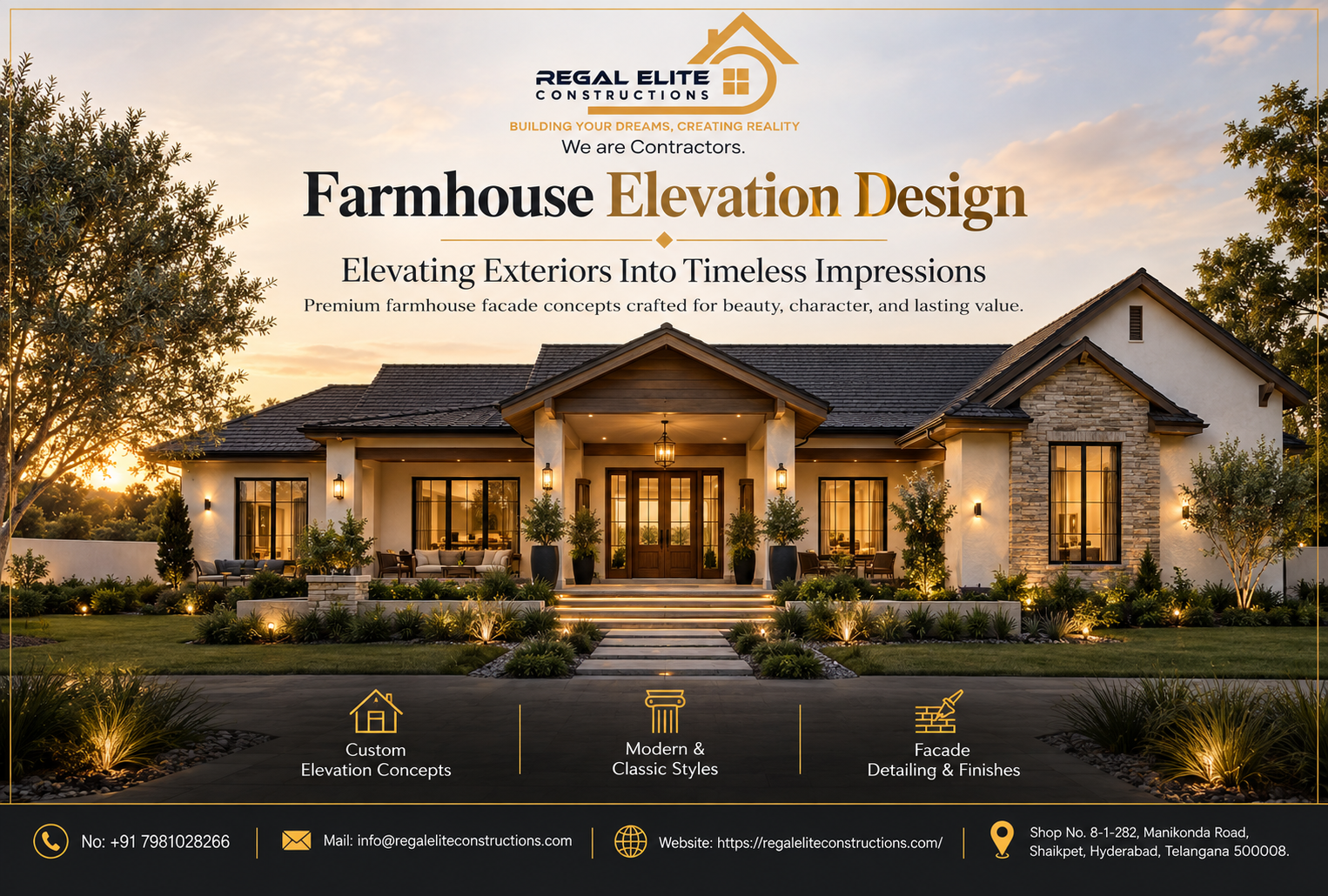 Modern boundary wall design ideas for luxury homes and villas with premium exterior styling